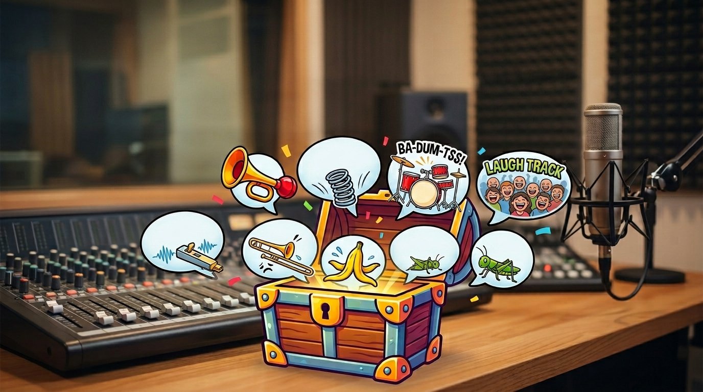 Comedy Sound Effects Pack: Everything You Need for Professional Comedy Audio Production