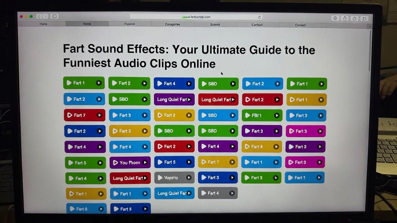 Fart Sound Effects: Your Ultimate Guide to the Funniest Audio Clips Online